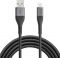 Кабель BRAID2 USB - Type-C 3A 1m (GB-AC13BK) Black