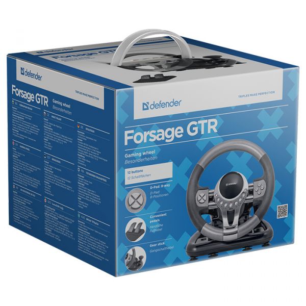 Комплект (кермо, педалі) Defender Forsage (64367)