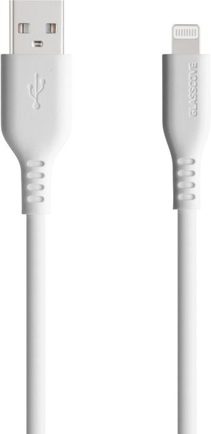 Кабель SOFT USB - Lightning Silicone 2.4A 1m (GS-AL12WH) White