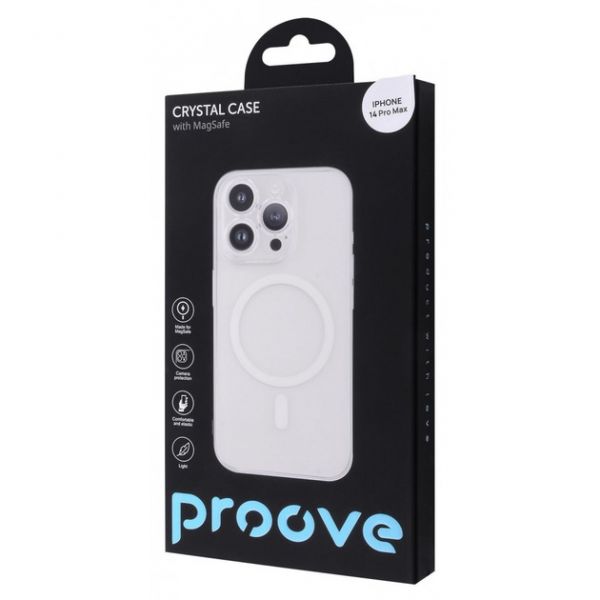 Чохол Proove Crystal Case with Magnetic Ring iPhone 14 Pro Max (transparent)