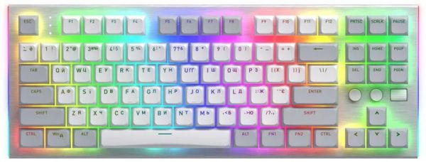 Клавіатура HATOR Gravity X TKL orange (HTK551UA) white