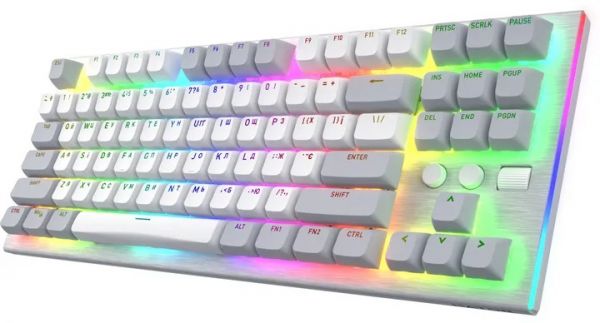 Клавіатура HATOR Gravity X TKL orange (HTK551UA) white