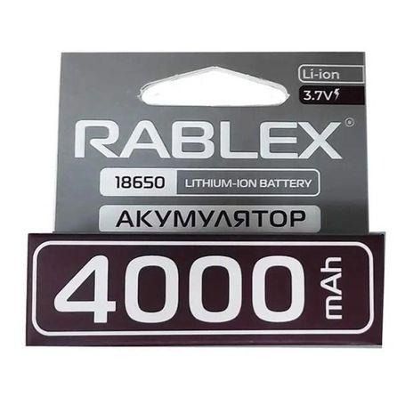 Акумулятор Rablex 18650 3,7V 4000mAh