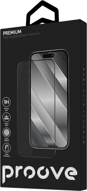 Захисне скло Proove Premium iPhone 16 Pro Max (black)