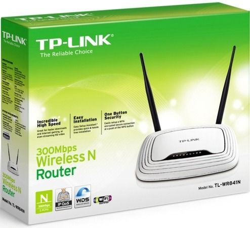Маршрутизатор WiFi4 TP-Link TL-WR841N