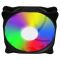 Вентилятор 1stPlayer A2 RGB LED bulk; 120х120х25мм, 4-pin