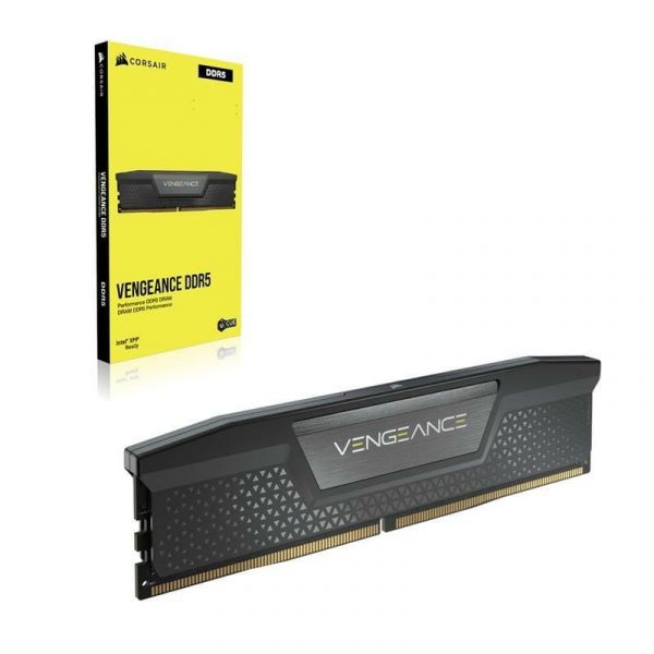 Модуль пам`ятi DDR5 2x32GB/5600 Corsair Vengeance RGB Black (CMH64GX5M2B5600C36)