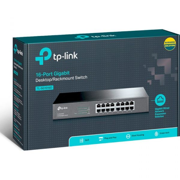 Комутатор TP-Link TL-SG1016D