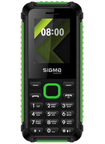 Мобільний телефон Sigma X-style 18 Track Black-Green