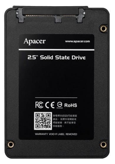 SSD накопичувач 960GB Apacer AS340 Panther 2.5" SATAIII 3D TLC (AP960GAS340G-1)