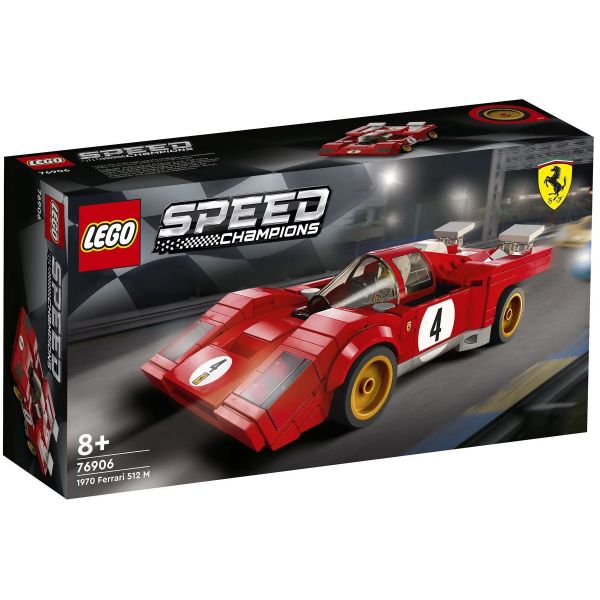 Авто-конструктор LEGO Speed Champions 1970 Ferrari 512 M 291 деталь (76906)