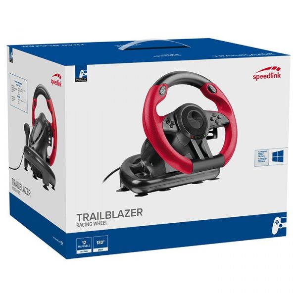 Руль Speed-Link Trailblazer Racing Wheel for PS4/Xbox One/PS3/PC (SL-450500-BK)