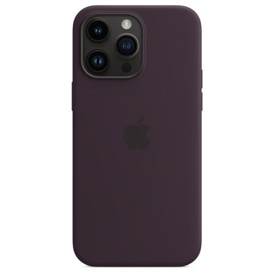Чохол Apple Silicone Case with MagSafe iPhone 14 Pro Max (1:1 original) Elderberry