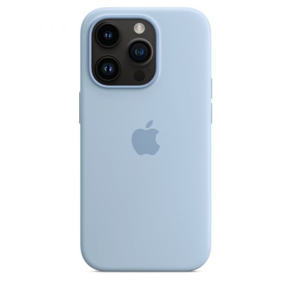 Чохол Apple Silicone Case with MagSafe iPhone 14 Pro (1:1 original) Sky