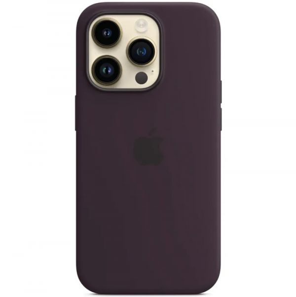 Чохол Apple Silicone Case with MagSafe iPhone 14 Pro (1:1 original) Elderberry