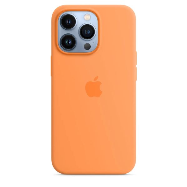 Чохол Silicone Case iPhine 13 Pro (1:1 original) Marigold