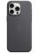 Чехол Apple FineWoven Case with Animation & MagSafe iPhone 15 Pro Max (1:1 original), Black