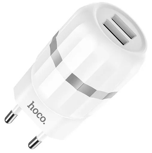 Зарядний пристрій HOCO C41A 12W + USB Cable Lightning