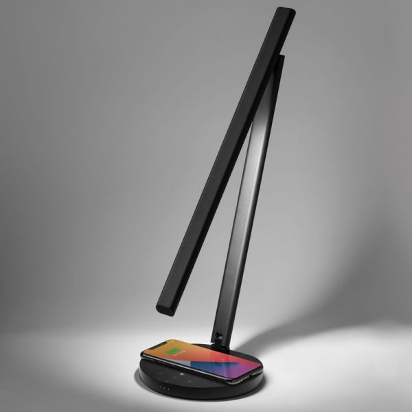 Лампа Momax Bright with Wireless Charging Black (QL6SEUD)