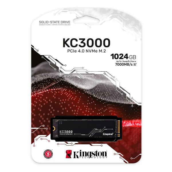 SSD накопичувач Kingston KC3000 1024 GB (SKC3000S/1024G)