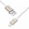 Кабель Proove Dense Metal Lightning 2.4A (1m) (white)