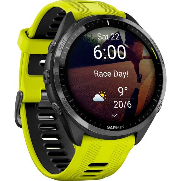 Смарт-часы Garmin Forerunner 965 Carbon Gray Titanium Bezel (010-02809-02/12)