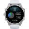 Смарт-годинник Garmin Fenix 8 43mm AMOLED Silver with Whitestone Silicone Band (010-02903-00)