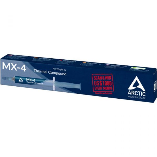 Термопаста Arctic MX-4 2019 Edition 4g (ACTCP00002B)