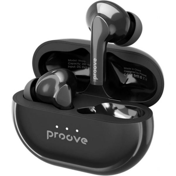 Навушники Proove Woop TWS with ANC (black glossy)