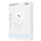 МЗП Proove Pure GaN Plus 30W (Type-C + USB) (white)