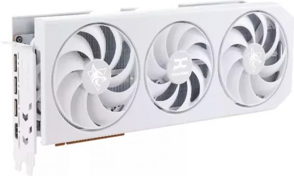 Відеокарта AMD Radeon RX 9070 XT 16GB GDDR6 Hellhound Spectral White PowerColor (RX9070XT 16GL/OC/W)