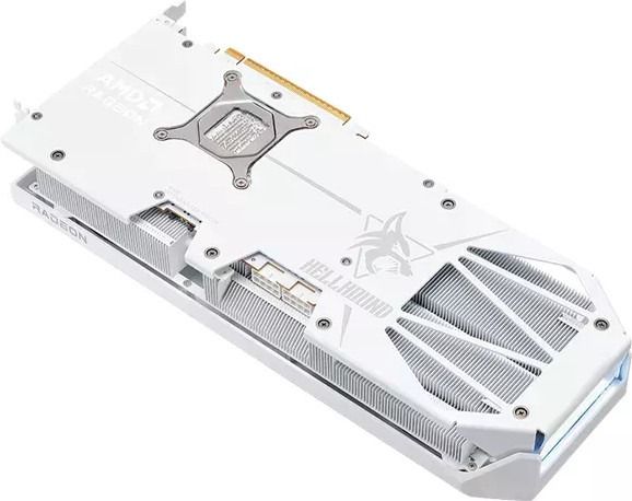 Відеокарта AMD Radeon RX 9070 XT 16GB GDDR6 Hellhound Spectral White PowerColor (RX9070XT 16GL/OC/W)
