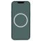 Чохол Silicone Case with Button, Animation & MagSafe iPhone 16 Pro (1:1 original), Lake Green