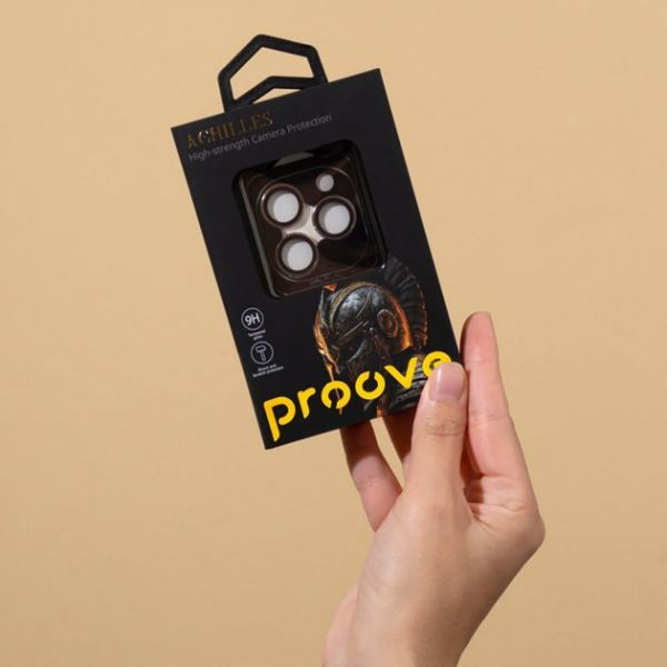 Захист камери Proove Achilles iPhone 16 Pro/16 Pro Max Desert Titanium Захист камери Proove Achilles iPhone 16 Pro/16 Pro Max Desert Titanium