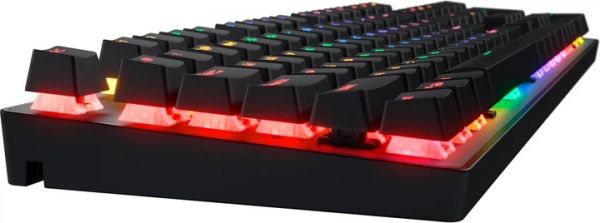 Клавіатура HATOR Icefall Mecha wireless Rainbow (HTK204UA) black