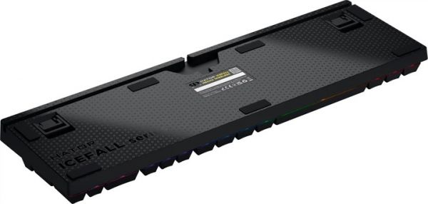 Клавіатура HATOR Icefall Mecha wireless Rainbow (HTK204UA) black