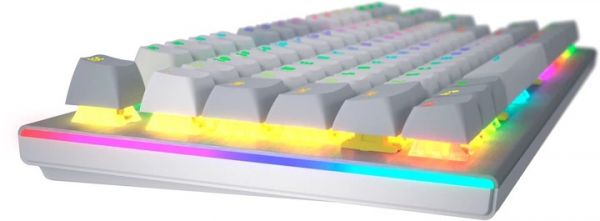 Клавіатура HATOR Gravity TKL orange (HTK561) white, US Layout