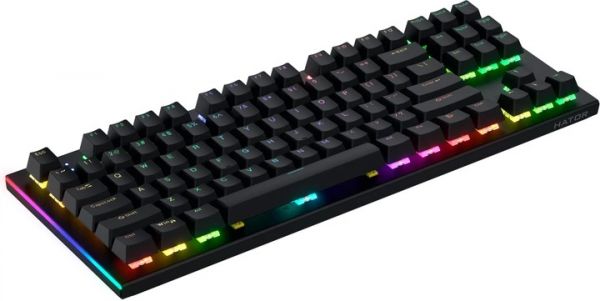 Клавіатура HATOR Gravity X TKL orange (HTK550) black, US Layout