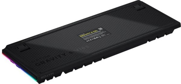 Клавіатура HATOR Gravity X TKL orange (HTK550) black, US Layout