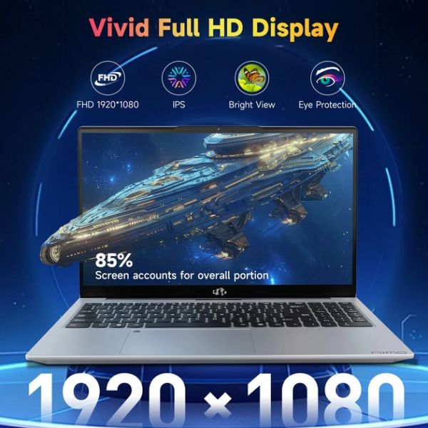 Ноутбук NIMO N152 AMD R5 3500U/16/512 Silver / 15,6