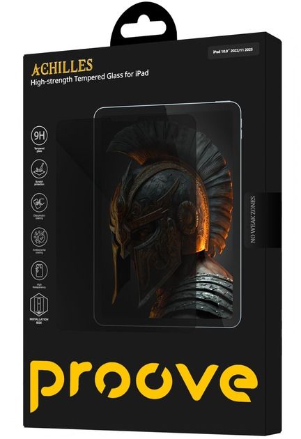 Захисне скло Proove Achilles for iPad 10.9 2022/11 2025