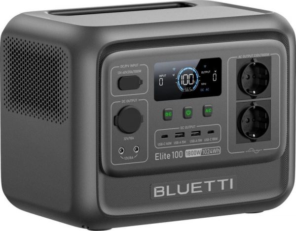 Зарядна станція BLUETTI Elite 100 V2 (P-EL100V2-EU-GY-BL-010)
