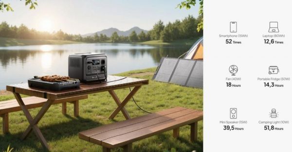 Зарядна станція BLUETTI Elite 100 V2 (P-EL100V2-EU-GY-BL-010)