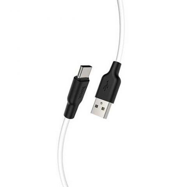 Кабель Hoco X21 Plus Silicone charging cable for Type-C 2m Black & White Кабель Hoco X21 Plus Silicone charging cable for Type-C 2m Black & White
