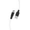 Кабель Hoco X21 Plus Silicone charging cable for Type-C 2m Black & White