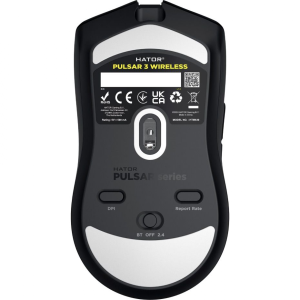 Миша HATOR Pulsar 3 wireless (HTM630) black
