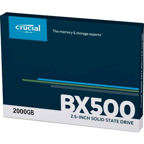 SSD накопичувач Crucial BX500 2 TB (CT2000BX500SSD1)