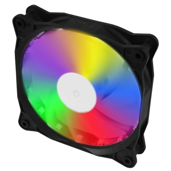 Вентилятор 1stPlayer A2 RGB LED bulk; 120х120х25мм, 4-pin