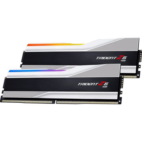 Модуль пам`ятi DDR5 2x16GB/5600 G.Skill Trident Z5 RGB Silver (F5-5600J3636C16GX2-TZ5RS)