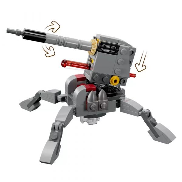 Блоковий конструктор LEGO Star Wars Бойовий загін бійців-клонів 501-го легіону (75345)